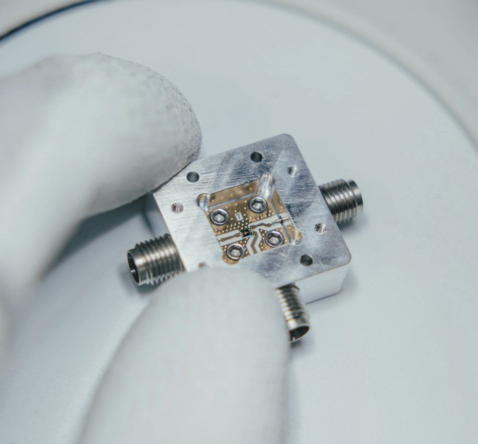 MMIC module used in TESART equipment